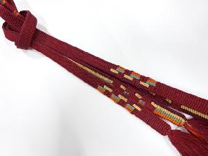 正絹　手組帯締め